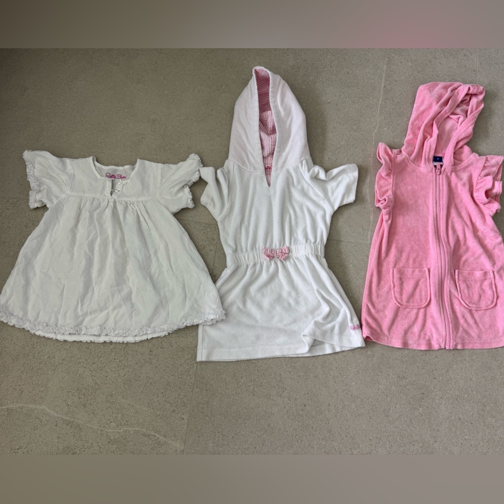 Toddler girl cover up bundle (ruffle butts and old navy)
